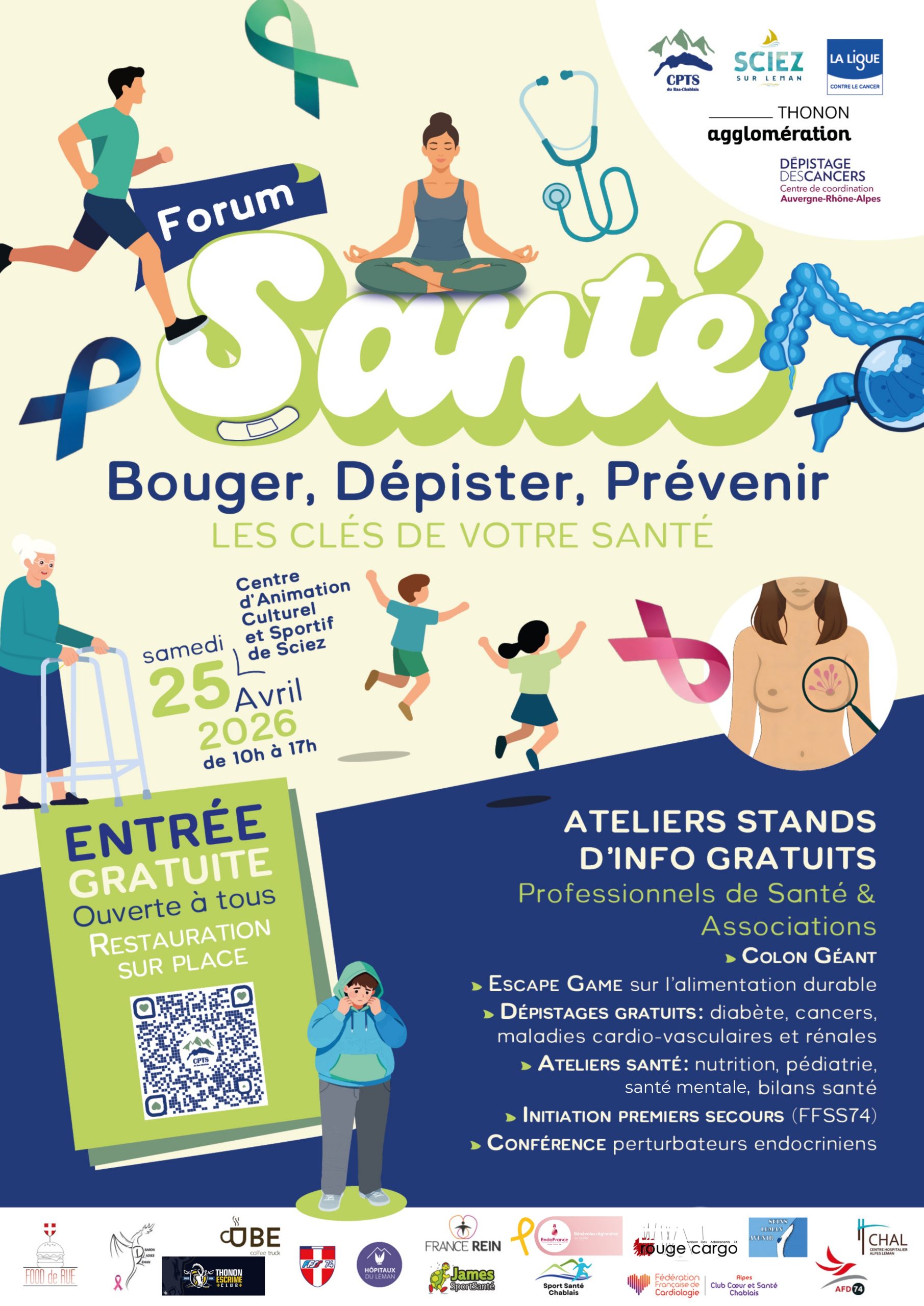 Dépistages, conseils, rencontres… Une journée pour prendre soin de votre santé à Sciez ce samedi 25 avril