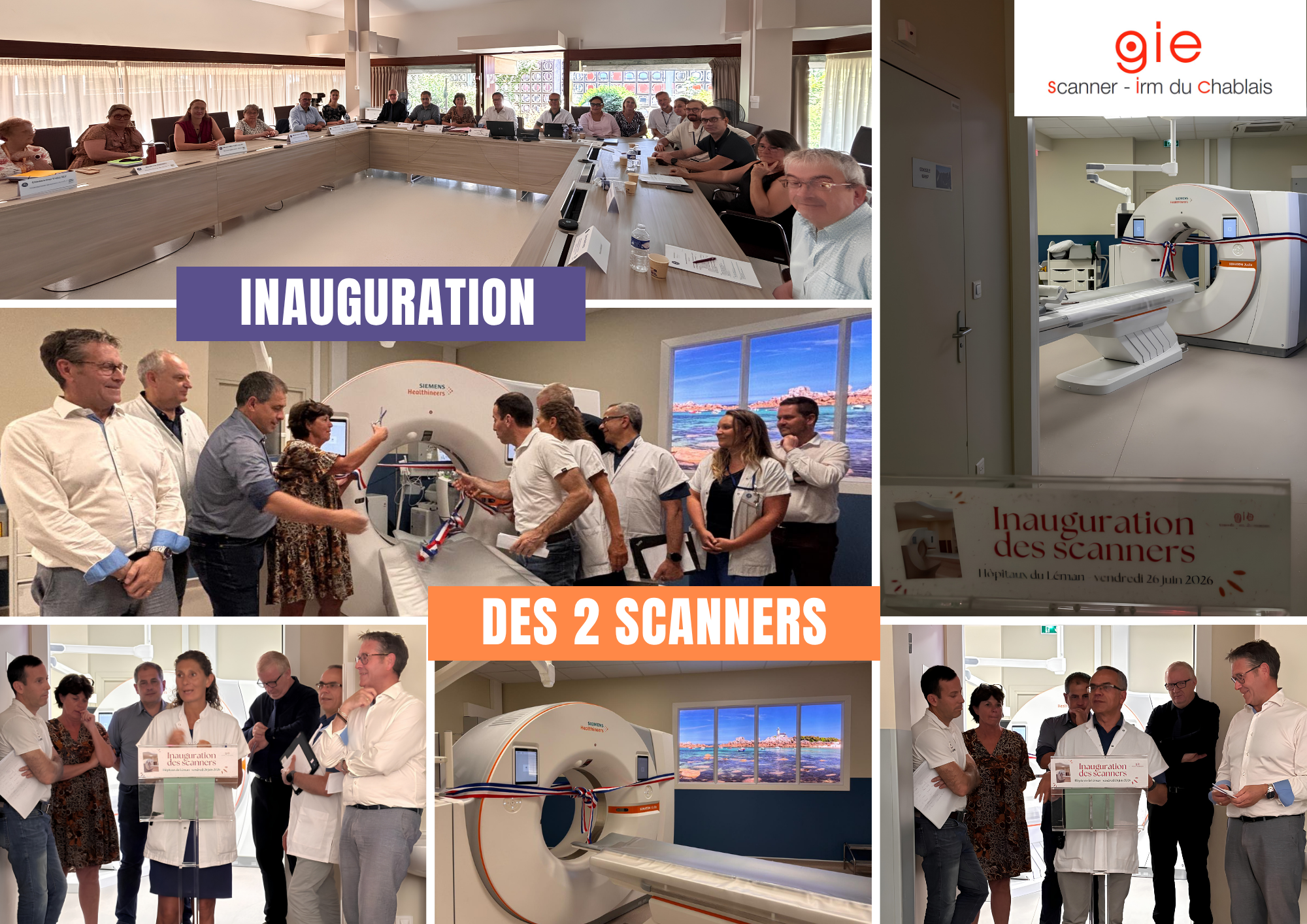 Deux nouveaux scanners pour améliorer l’accès aux examens d’imagerie dans le Chablais
